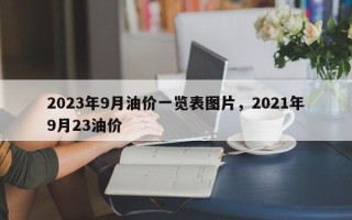 2023年9月油价一览表图片，2021年9月23油价
