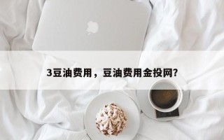 3豆油费用，豆油费用金投网？